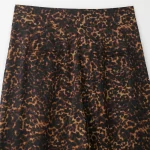 Willshela Women Fashion Printed Pleated Front Zipper Straight Pants Vintage High Waist Full Length Female Chic Lady Trousers - Image 6