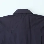 Willshela Women Fashion With Tie Navy Blue Single Breasted Blouse Vintage Lapel Neck Long Sleeves Female Chic Lady Shirts - Image 5