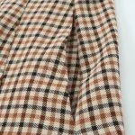 Willshela Women Fashion Plaid Front Zipper Straight Pants Vintage High Waist Full Length Female Chic Lady Trousers - Image 4